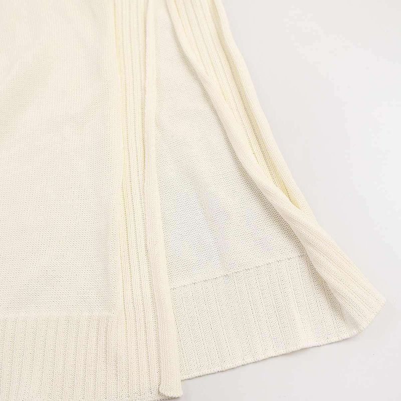 Hermes Henrienet Cles - Yong Long Knit Sweater White 42