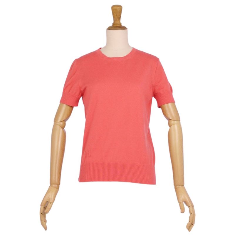 Hermes Knit Sweater Short Sleeves Short Sleeves Cashmere