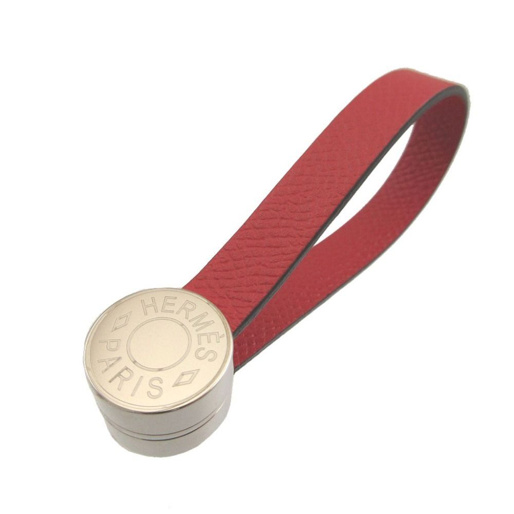 Hermes Maris Veau Epsom Million Red Glove Holder Gloves