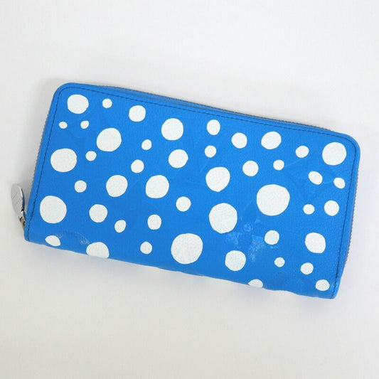 Louis Vuitton Zippy Wallet Infinity Dot Monogram Empreinte Blue Cles