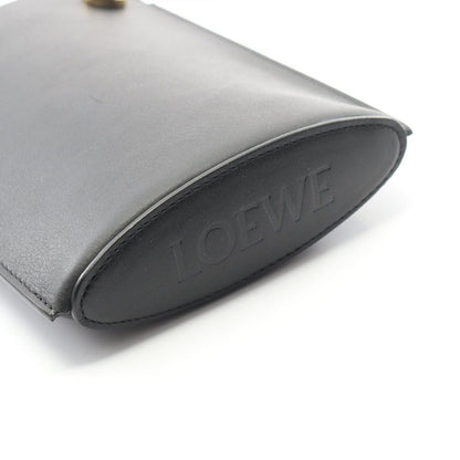 Loewe Shoulder Bag Pebble Dice Pocket Black Leather — view 5