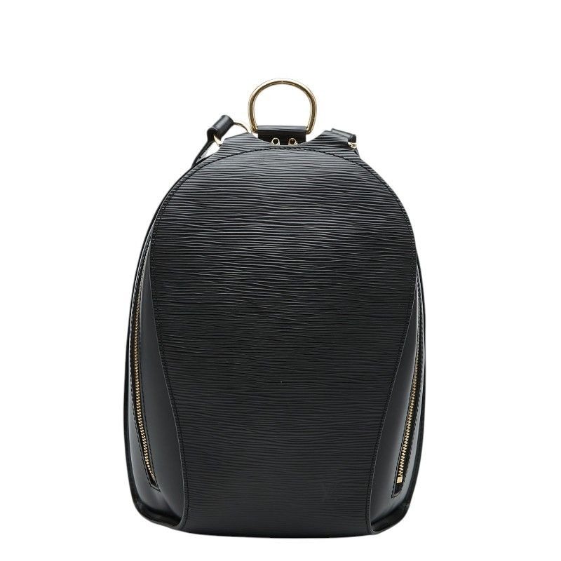 Louis Vuitton Epi Mabillon Backpack Noir Black Leather