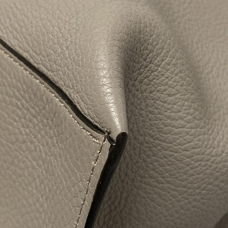 Gucci Handbag Bamboo Daily 370830 Gray Leather