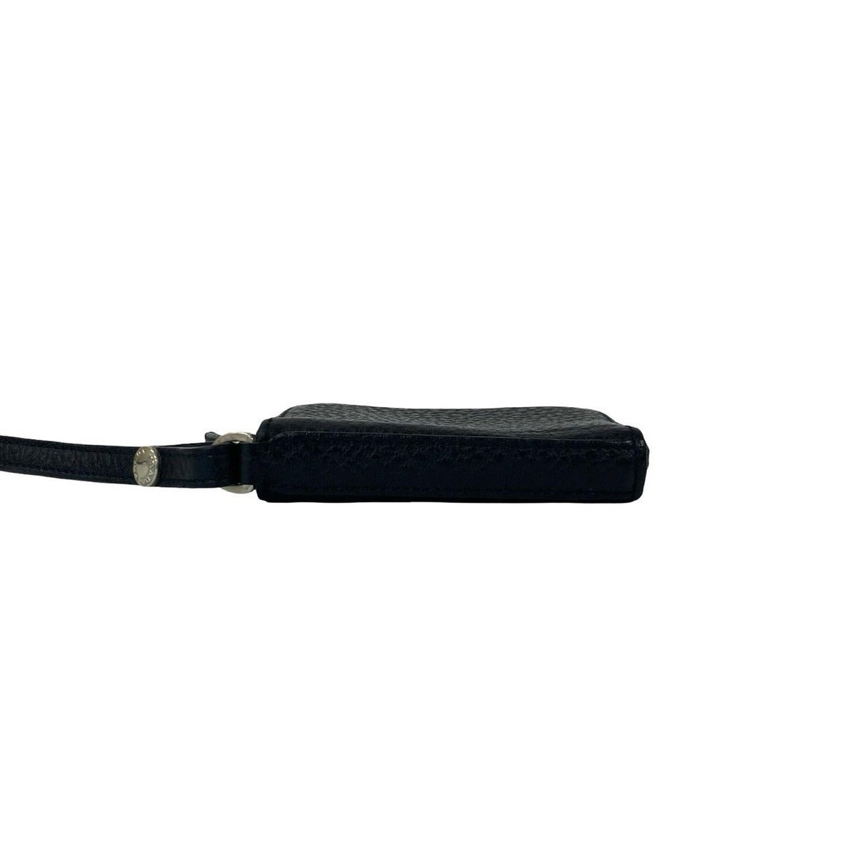 Prada Log Leather Strap Round Zip 6 Key Holder — view 4