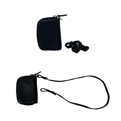 Prada Log Leather Strap Round Zip 6 Key Holder — view 9
