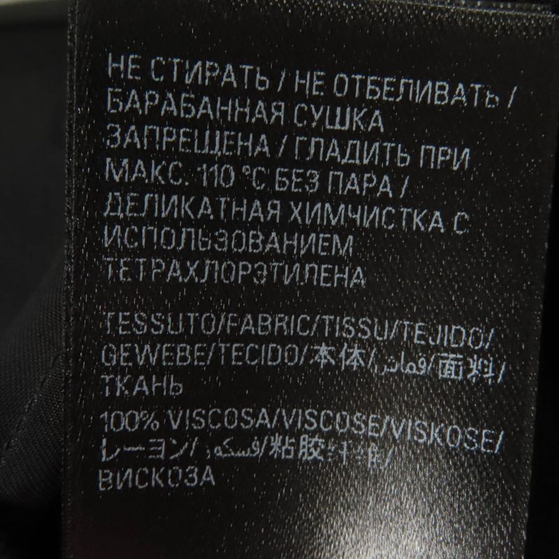 Balenciaga 23SS 746254 BB Logo Design Sleeveless Dress Black 36 Made In France