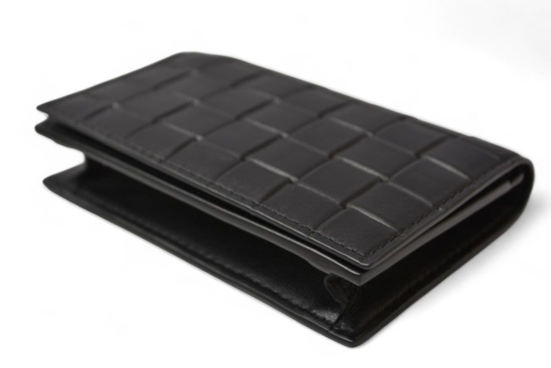 Bottega Veneta Unused Card Case Coin Case Bottega Veneta Leather Printgridcalf