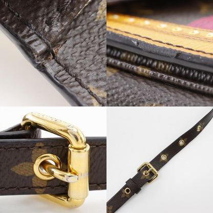 Louis Vuitton Pochette Metis Summer Trunk Monogram Canvas Brown Dr2178 Ladies