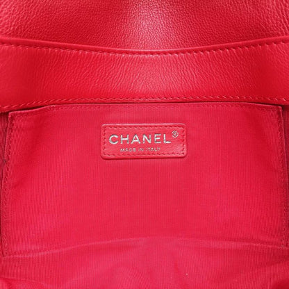 Chanel Boy Chanel Red Lambskin A67946 18786518