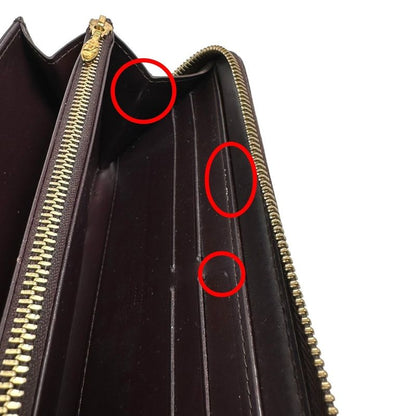 Louis Vuitton M93522 Vernis Round Zipper Zippy Wallet Long Wallet Louis Vuitton