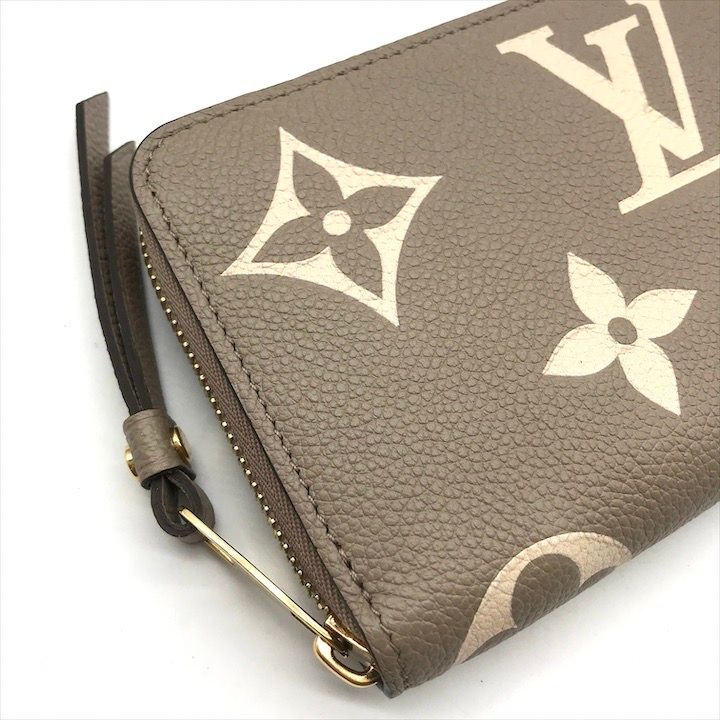 Louis Vuitton Empreinte Zippy Wallet Beige