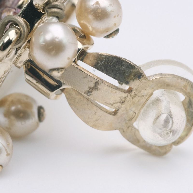 Chanel Coco Mark Faux Pearl Multicolor 07P Ladies 10.5g Earring