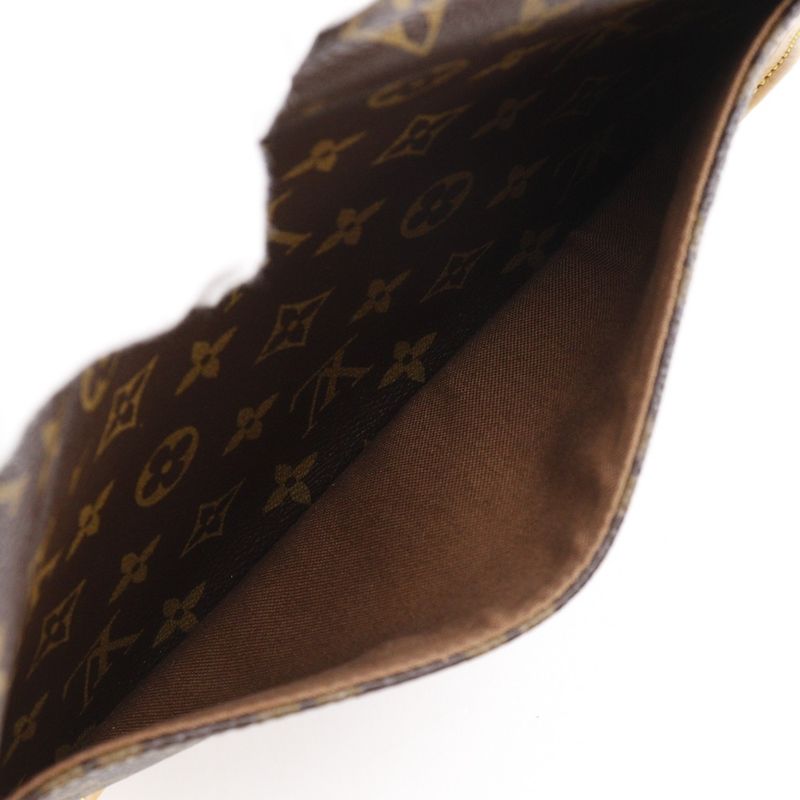 Louis Vuitton Sologne M42250 Monogram Canvas Brown Vi0026 Ladies Shoulder Bag