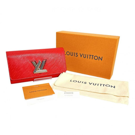 Louis Vuitton M61179 Epi Long Wallet Portefeuille - Twist Long Wallet Louis