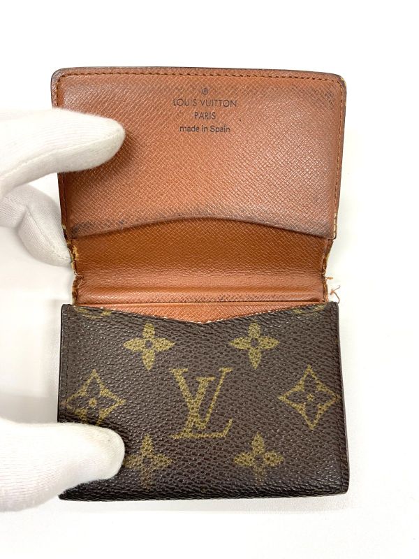 Louis Vuitton Monogram Envelope Carte De Visite Card Case Business Card Holder