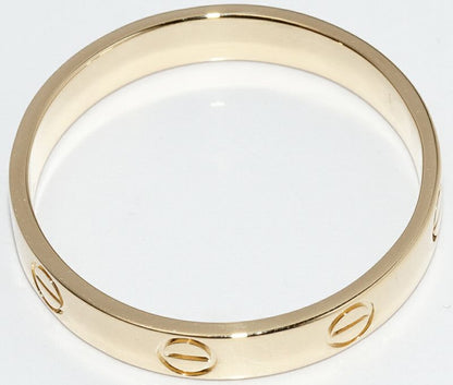 Cartier Ring 18K Yellow Gold Love Ring Small Model LOVE Wedding Ring Mini Love