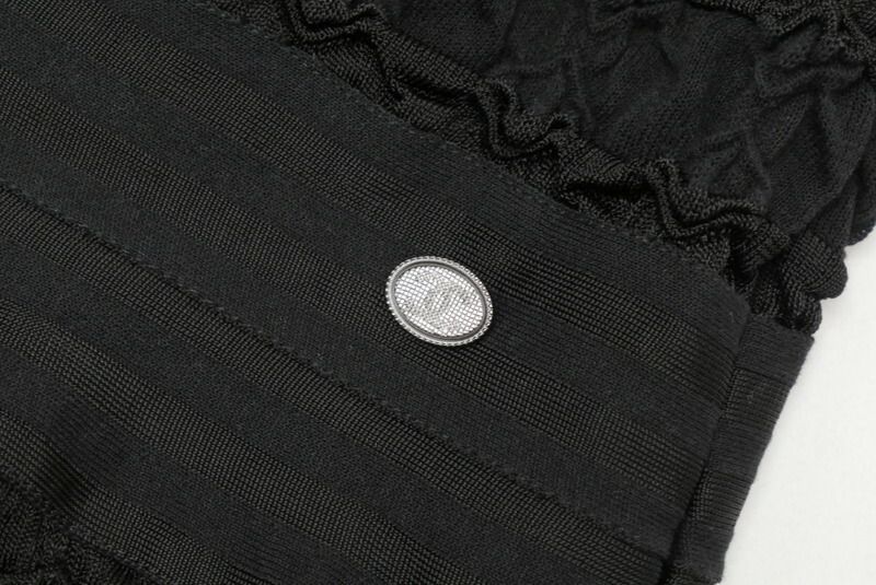 Chanel Dress Size 38 Knit Short Sleeves Made In France 20240520 Gp6403