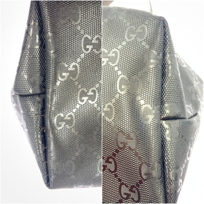 Gucci GG Implement Tote Bag Shoulder Bag 211137 Gray Delivery As Is