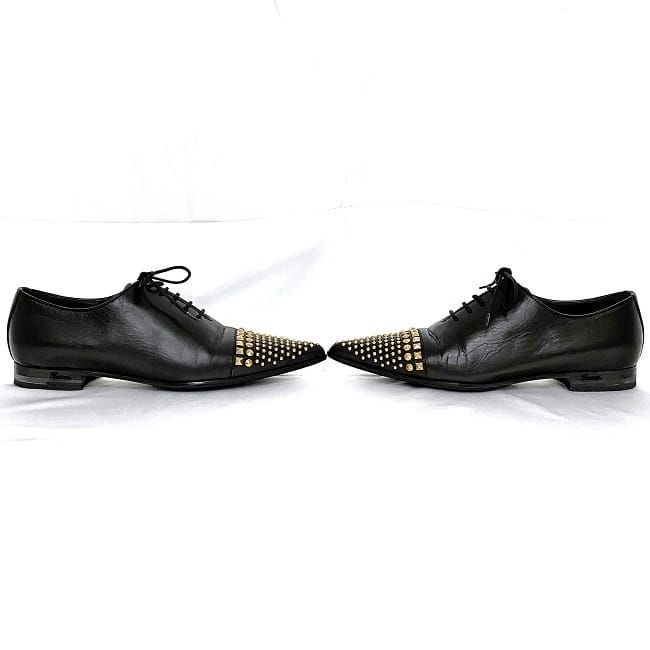 Gucci Shoes Black Ec20040 Excellent Condition 22.5cm (8.86in) Ladies