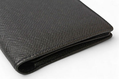 Louis Vuitton Bifold Wallet Billfold Louis Vuitton Foldable Wallet Taiga Ardoise