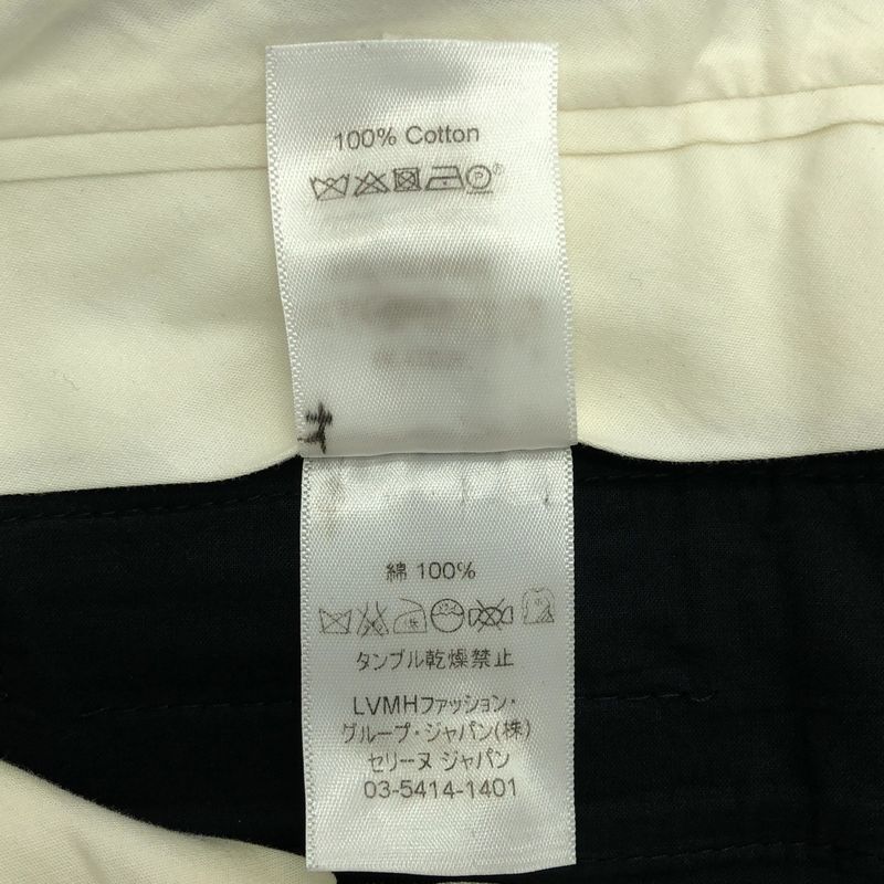 Celine - Phoebe Period Flared Bootcut Wide Slacks Pants - 36 - Dark Navy -