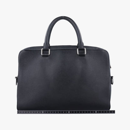 Louis Vuitton Porte Documents Business PM Black Taiga M32952fl3165