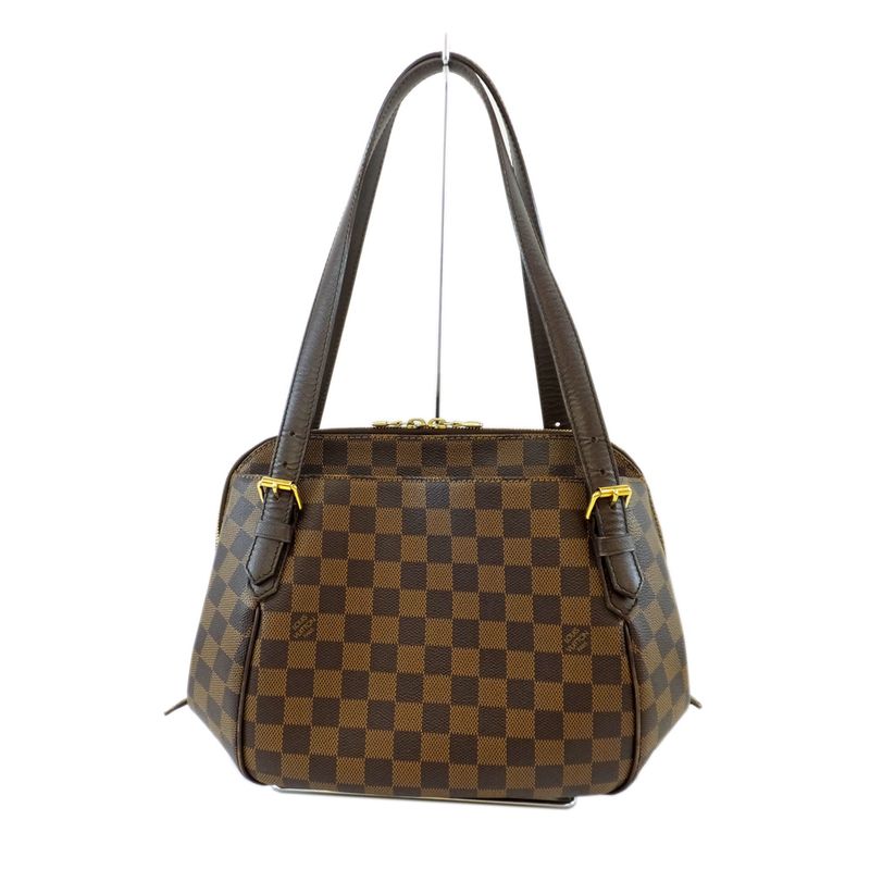 Louis Vuitton Belem MM Shoulder Bag Semi Shoulder N51174 Damier Brown
