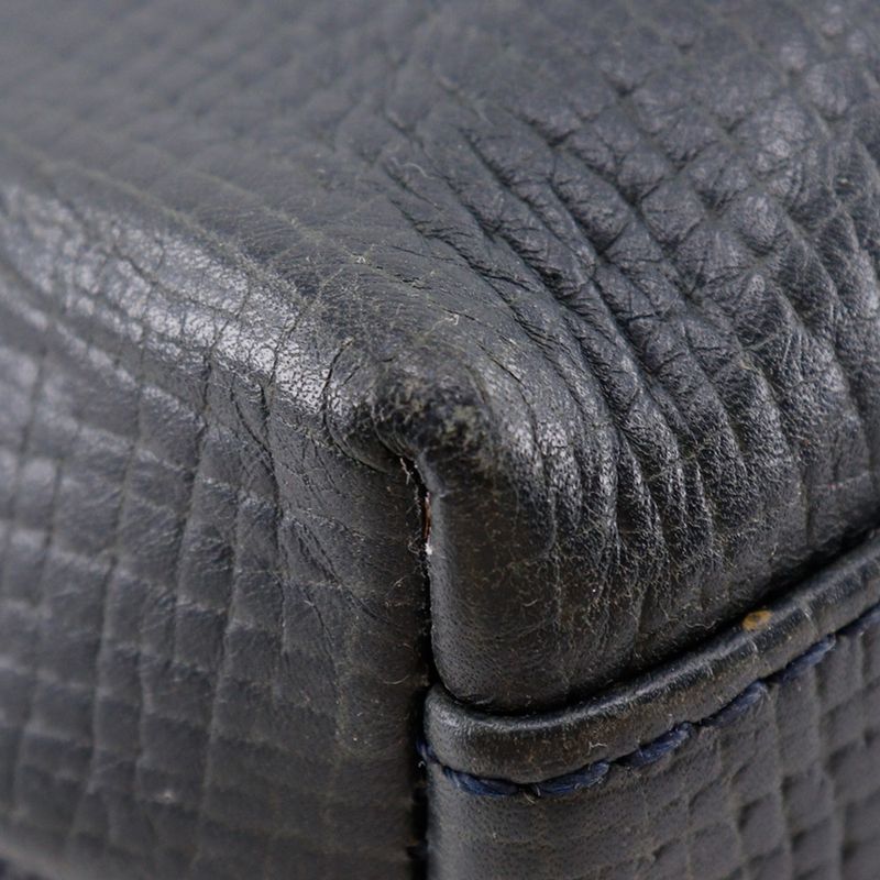 Loewe One Shoulder Leather Gray Women's Shoulder Bag