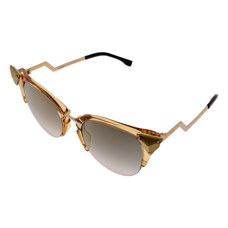 Fendi Ff0041 S Gradient Eyewear Sunglasses | 52□20 | Gold | Women's