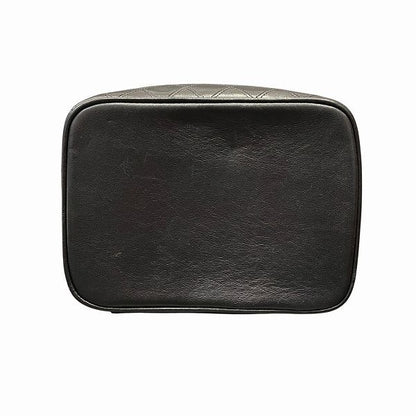 Chanel Bicolone Vanity Cosmetic Pouch Bag Handbag Women