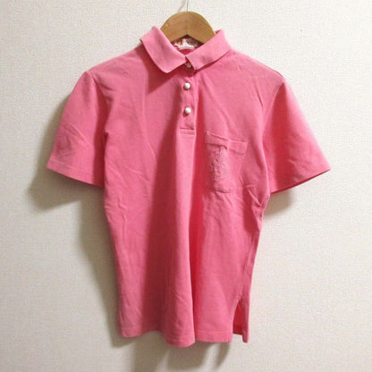 Good Loewe Vintage Short Sleeve Polo Shirt Pink Women's Used