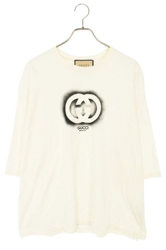 Gucci 768462 Xjf66 Logo Print T-shirt Men's XL