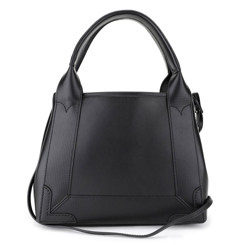 Balenciaga Tote Bag Navy Cabas Su Black