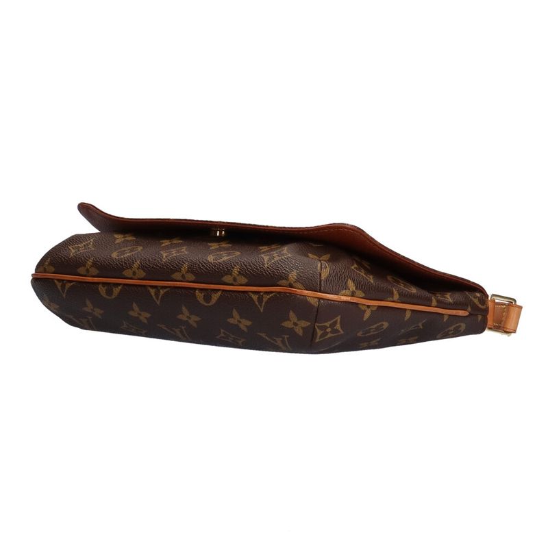 Louis Vuitton Shoulder Bag Monogram Musette Tango Monogram Canvas M51257 Brown