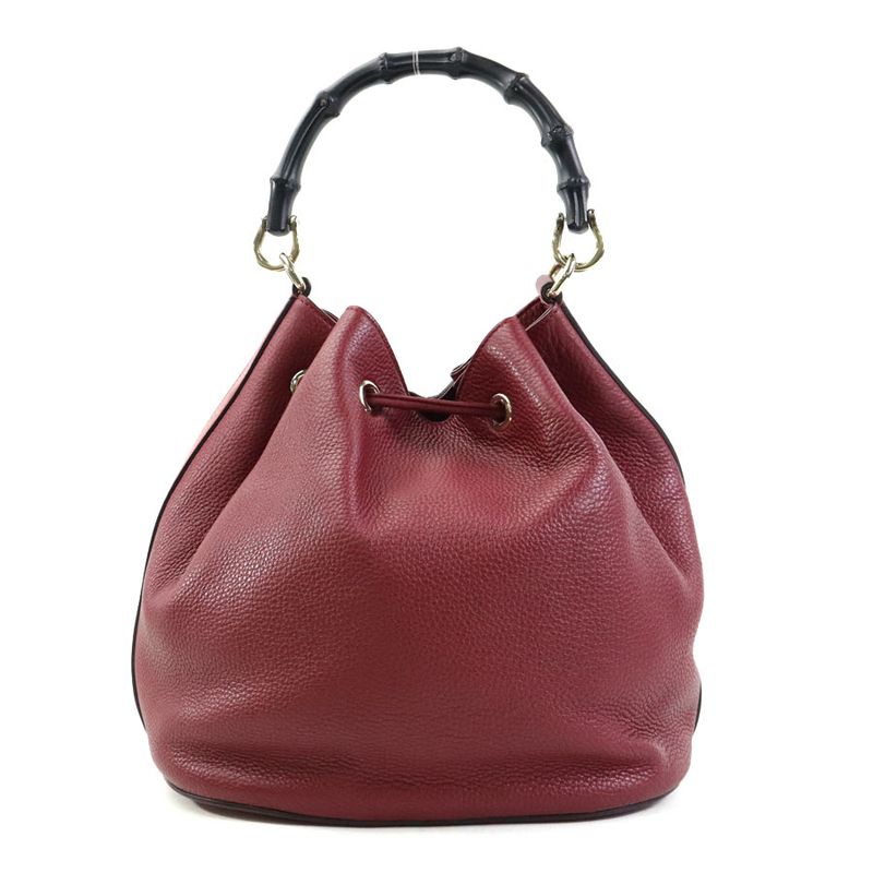Gucci Shoulder Bag Handbag Bamboo 387613