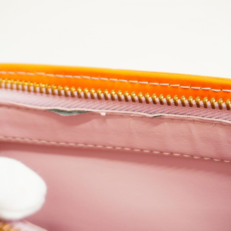 Louis Vuitton Tote Bag Vernis Houston M91054 Rose Women's