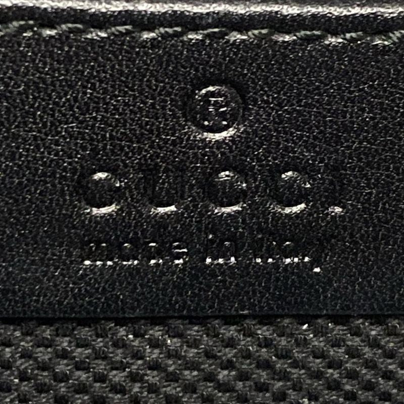 Gucci Tote Bag Soho Interlocking G 308982 Black Chain Shoulder Leather  Mouton