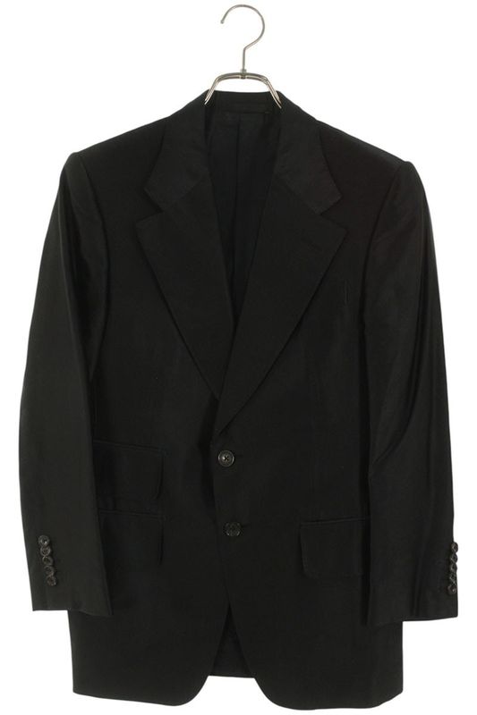 Gucci 145870 Z9558 Silk Blend 2B Tailored Jacket Men 44