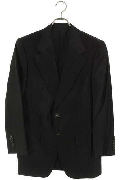 Gucci 145870 Z9558 Silk Blend 2B Tailored Jacket Men 44