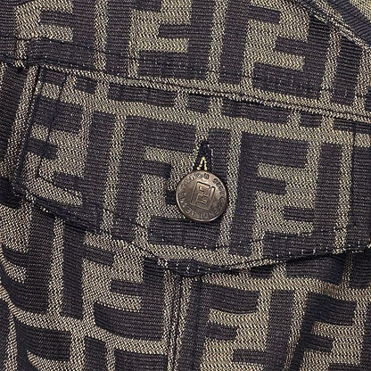 Fendi Zucca Pattern Size 40 Vest
