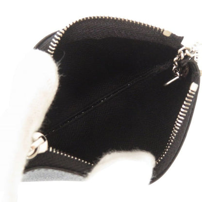 Louis Vuitton Pochette Cles Damier Graphite N60155 Black Coin Case LV 0390