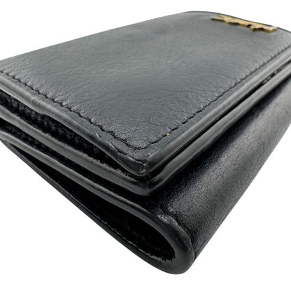 Saint Laurent Paris Tgn637420 YSL Logo Compact Wallet Trifold Wallet Branded