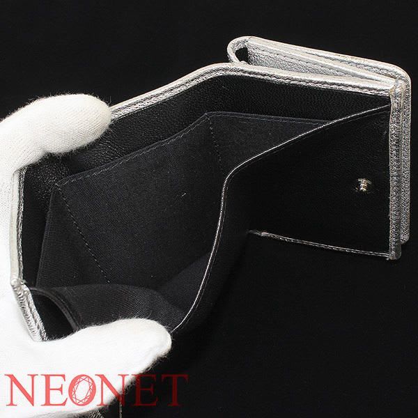 Balenciaga Leather Everyday Design Trifold Mini Wallet D7952