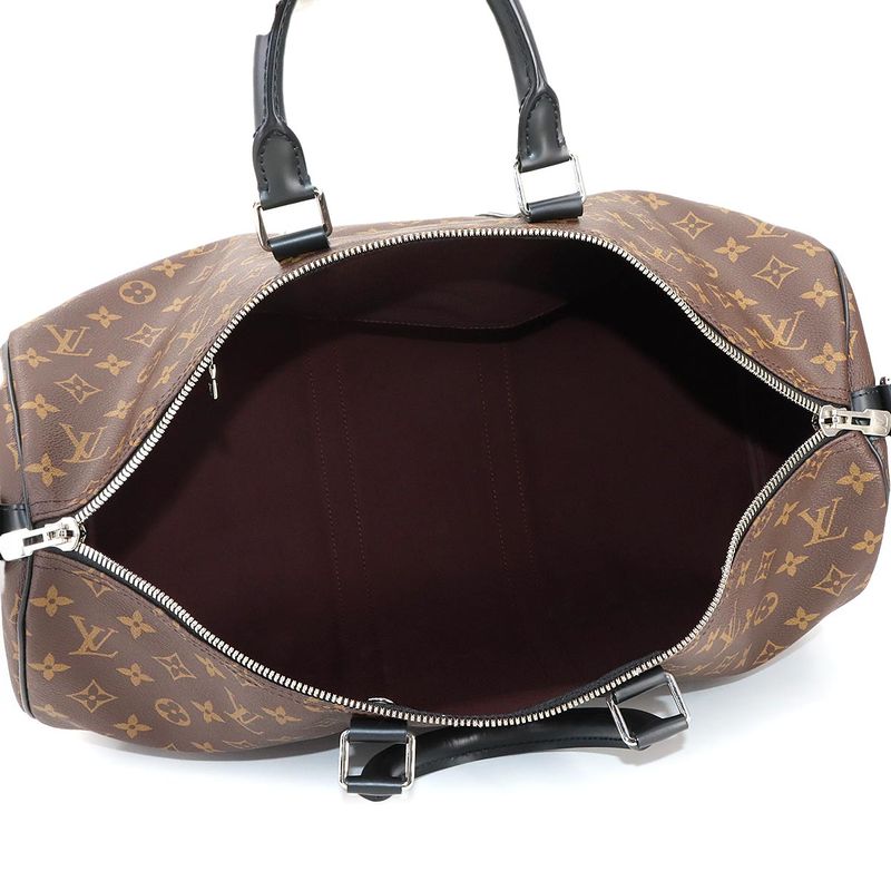 Louis Vuitton Monogram Macassar Keepall Bandouliere 45 2way Boston Shoulder Bag