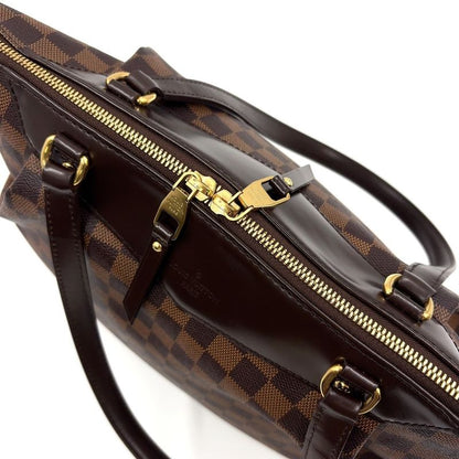 Louis Vuitton Westminster GM Damier Ebene Damier Ebene Leather × PVC Brown Tote