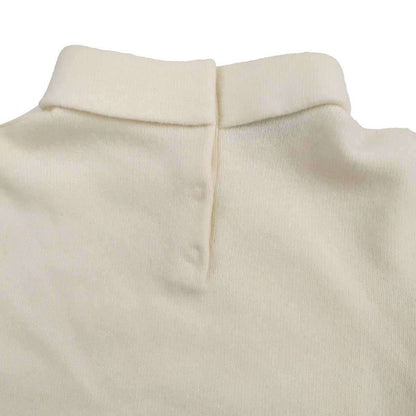 Prada 25ss Wool Turtleneck Knit Sweater P26545 16bk White 36