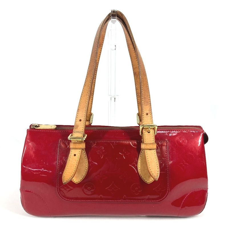 Louis Vuitton Shoulder Bag Rosewood Avenue M93507 Monogram Vernis Pomme D'amour