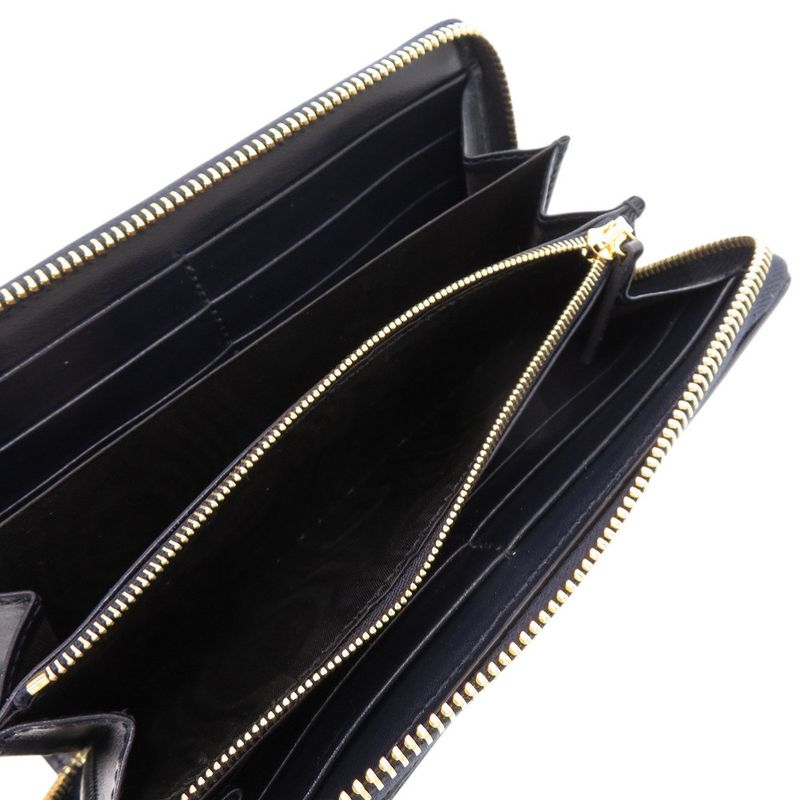 Gucci 1955 Horsebit 621889 0416 Canvas Leather Beige Long Wallet 0393 Gucci