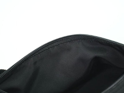 Authentic Prada Nylon Accessory Pouch Handbag Black Bag Pre-owned [follow-up