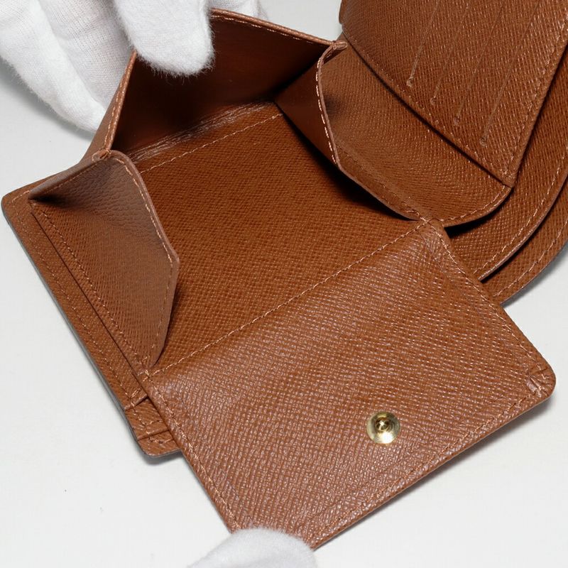 Louis Vuitton Monogram Portefeuille Marco Wallet With Coin Purse M61675